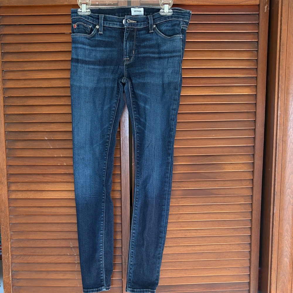 Hudson Jeans Women's Dark Blue Skinny Jeans